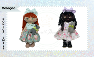 CURSO BONECA EMILI - ESTILO BONECA RUSSA PARA BORDADEIRAS ELETRÔNICAS