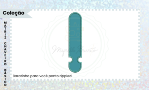 PROJETO PARA BORDADEIRA CHAVEIRO BÁSICO