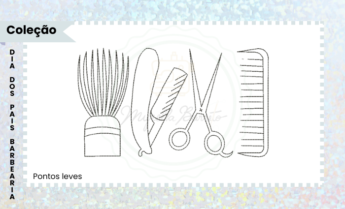 PROJETO BORDADO DIA DOS PAIS BARBEARIA