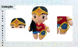 PROJETO PARA BORDADEIRA HERÓIS BONECA MENINA MARAVILHA