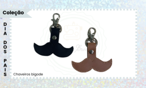PROJETO PARA BORDADEIRA CHAVEIROS BIGODE