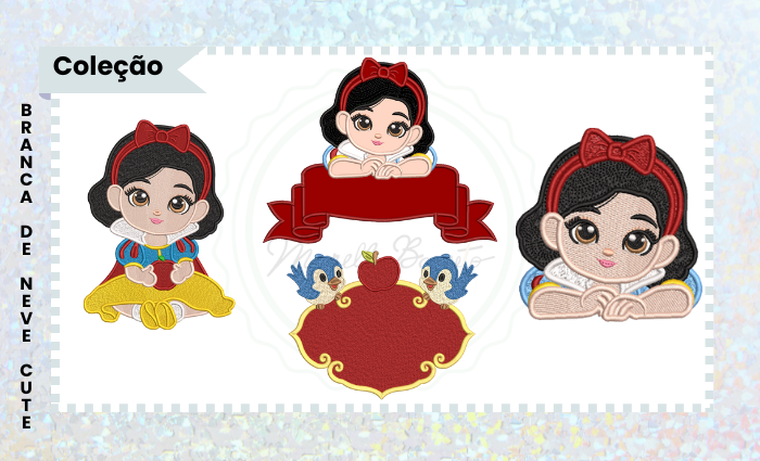 COLEÇÃO BRANCA DE NEVE CUTE – VERSÃO TATAMI