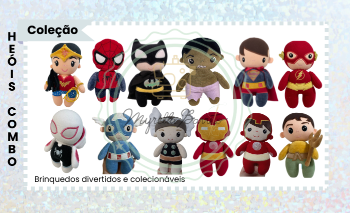 COMBO PROJETOS HERÓIS
