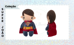 PROJETO PARA BORDADEIRA HERÓIS BONECO SUPER JOÃO